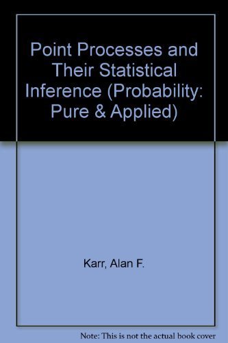 Stock image for Point Processes and Their Statistical Inference (Probability : Pure and Applied, a Series of Textbooks and Reference Books, Vol 2) for sale by Wonder Book