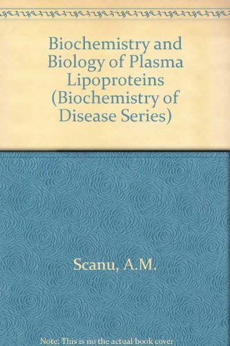 Beispielbild fr Biochemistry and Biology of Plasma Lipoproteins (Biochemistry of Disease Series) zum Verkauf von HPB-Red