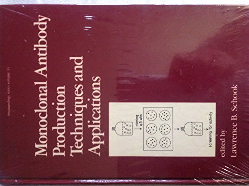 Beispielbild fr Monoclonal Antibody Production Techniques and Applications (Immunology Series, Band 33) zum Verkauf von Buchpark