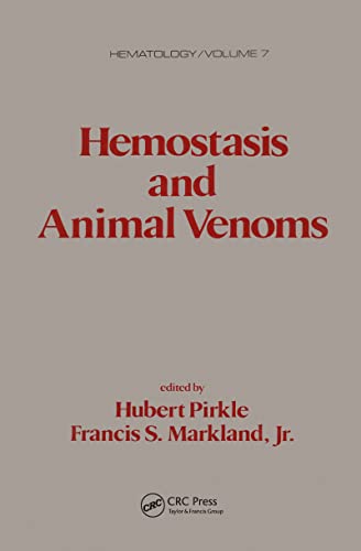 9780824778064: Hemostasis and Animal Venoms