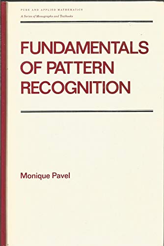 Immagine dell'editore per Fundamentals of Pattern Recognition (Pure and Applied Mathematics, Vol 124) venduto da Phatpocket Limited
