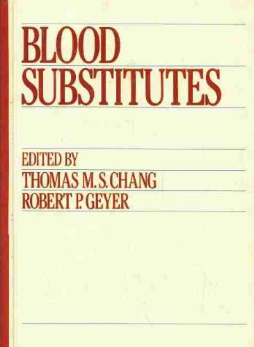 Imagen de archivo de Blood Substitutes a la venta por Wonder Book