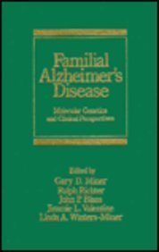 Stock image for Familial Alzheimer's Disease: Molecular Genetics and Clinical Perspectives (Neurological Disease and Therapy Series) for sale by The Book Exchange