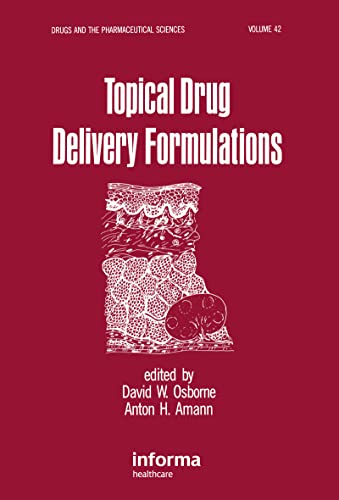 Stock image for Topical Drug Delivery Formulations for sale by Blackwell's