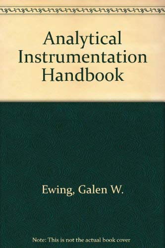 Stock image for Analytical Instrumentation Handbook for sale by Sequitur Books