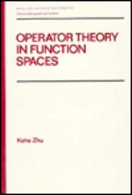9780824784119: Operator Theory in Function Spaces (Chapman & Hall Pure and Applied Mathematics)