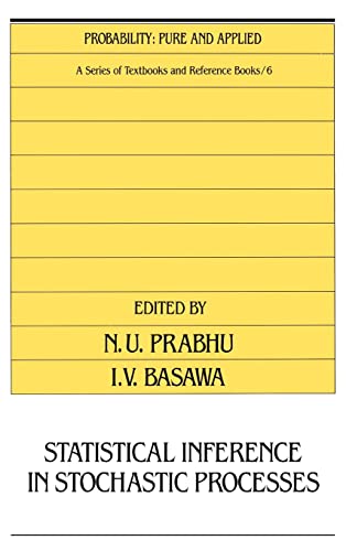 9780824784171: Statistical Inference in Stochastic Processes: 6 (Probability: Pure and Applied)
