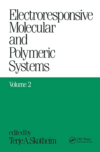 Imagen de archivo de Electroresponsive Molecular and Polymeric Systems : Volume 2: a la venta por Blackwell's