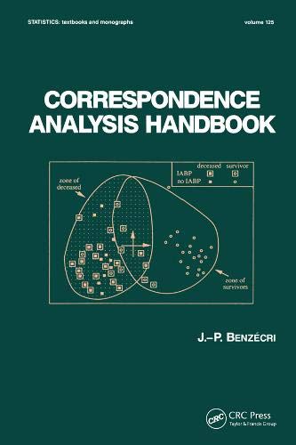 9780824784379: Correspondence Analysis Handbook (STATISTICS, A SERIES OF TEXTBOOKS AND MONOGRAPHS)