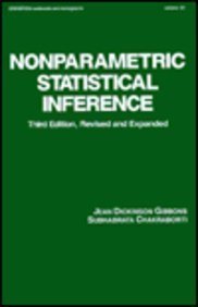 9780824786618: Nonparametric Statistical Inference: No. 131 (Statistics: Textbooks & Monographs)