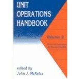 Stock image for Unit Operations Handbook for sale by Basi6 International