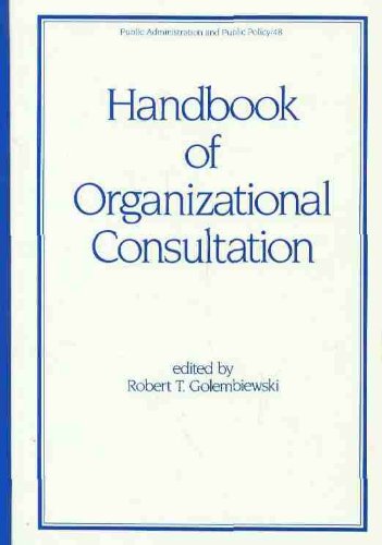 Stock image for Handbook of Organizational Consultation for sale by Lexington Books Inc