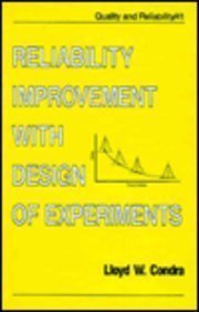 Stock image for Reliability Improvement With Design of Experiments for sale by Vashon Island Books