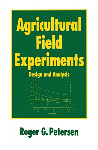 9780824789121: Agricultural Field Experiments: Design and Analysis