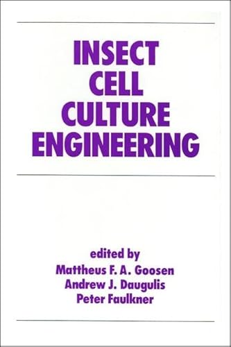 Imagen de archivo de Insect Cell Culture Engineering a la venta por Books Puddle