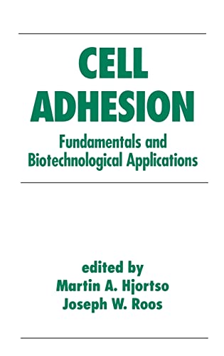 Stock image for Cell Adhesion in Bioprocessing and Biotechnology: Fundamentals and Biotechnological Applications (Biotechnology and Bioprocessing) for sale by Chiron Media