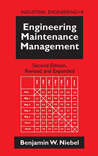 Imagen de archivo de Engineering Maintenance Management (Industrial Engineering: A Series of Reference Books and Textboo) a la venta por Chiron Media