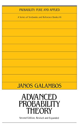 Imagen de archivo de Advanced Probability Theory, Second Edition, a la venta por Revaluation Books