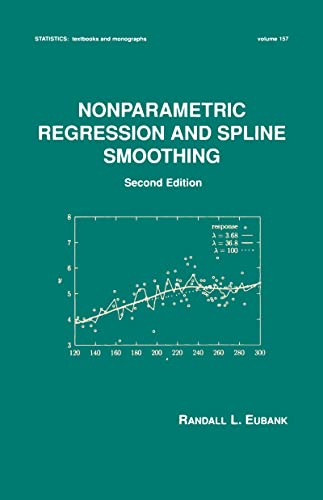 Beispielbild fr Nonparametric Regression and Spline Smoothing (Statistics: A Series of Textbooks and Monographs) zum Verkauf von ZBK Books