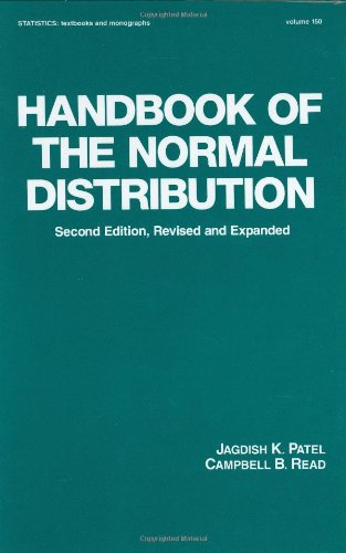 Imagen de archivo de Handbook of the Normal Distribution, Second Edition (Statistics: A Series of Textbooks and Monographs) a la venta por dsmbooks