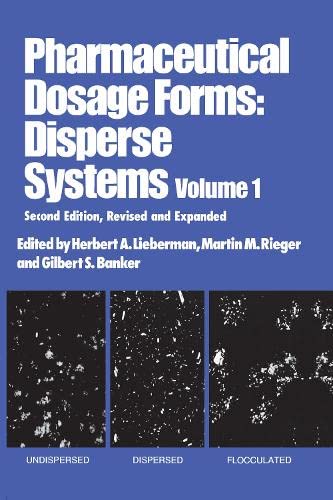 Imagen de archivo de Pharmaceutical Dosage Forms: Disperse Systems a la venta por HPB-Red