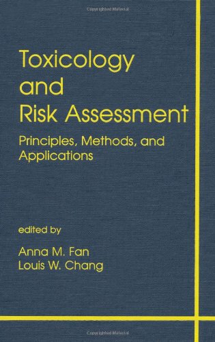 Imagen de archivo de Toxicology and Risk Assessment: Principles, Methods, and Applications a la venta por GoldBooks