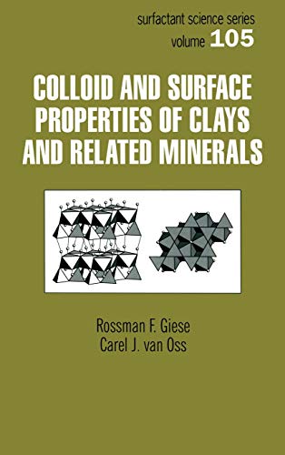 9780824795276: Colloid And Surface Properties Of Clays And Related Minerals