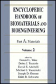 Stock image for Encyclopedic Handbook of Biomaterials and Bioengineering Vol. 2, Pt. A : Materials for sale by Better World Books