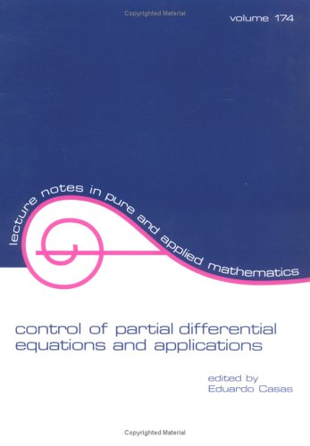Immagine dell'editore per Control of Partial Differential Equations and Applications venduto da Buchpark