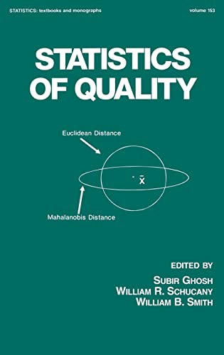 Imagen de archivo de Statistics of Quality (Statistics: A Series of Textbooks and Monographs) a la venta por Riverby Books (DC Inventory)