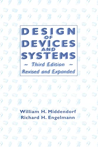 Stock image for Design of Devices and Systems for sale by Better World Books: West