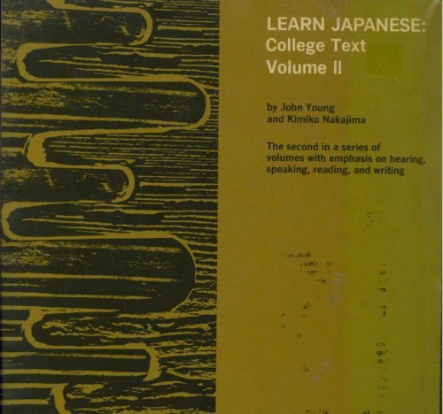 Imagen de archivo de Learn Japanese : College Text a la venta por Better World Books: West