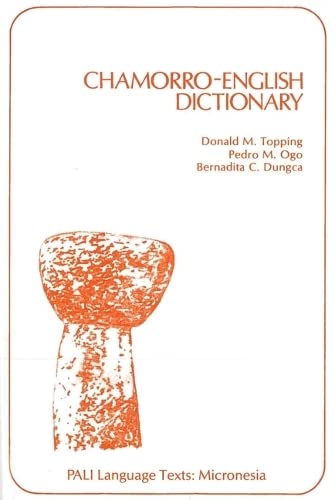 Beispielbild fr Chamorro-English Dictionary (PALI Language Texts?Micronesia) zum Verkauf von GF Books, Inc.