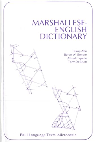 Stock image for Marshallese-English Dictionary for sale by Better World Books: West