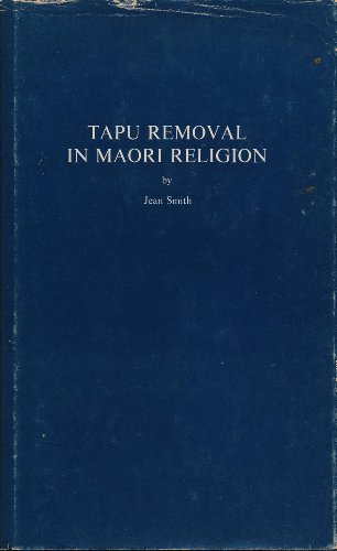 9780824805913: Tapu Removal in Maori Religion