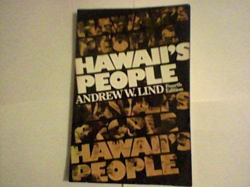 Beispielbild fr Hawaii's People zum Verkauf von Keeper of the Page