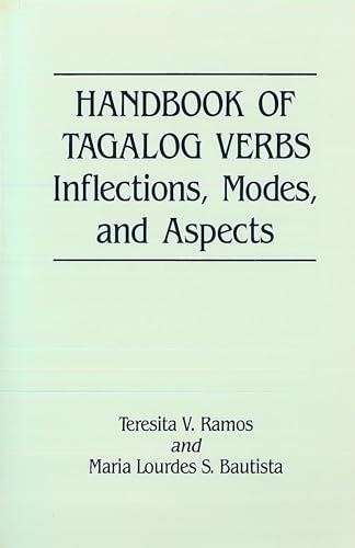 9780824810184: Handbook of Tagalog Verbs: Inflections, Modes, and Aspects