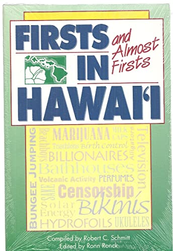 9780824812829: Firsts and Almost Firsts in Hawai'I (Kolowalu Books) (Kolowalu Books (Paperback))