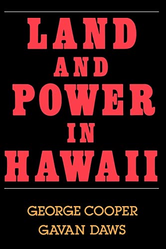 Imagen de archivo de Land and Power in Hawaii: The Democratic Years a la venta por ThriftBooks-Atlanta