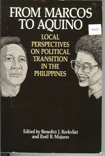 9780824814588: From Marcos to Aquino: Local Perspectives on Political Transition in the Philippines