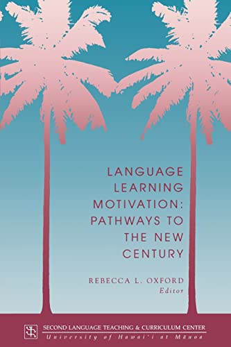 Beispielbild fr Language Learning Motivation: Pathways to the New Century (Technical Report) zum Verkauf von GF Books, Inc.