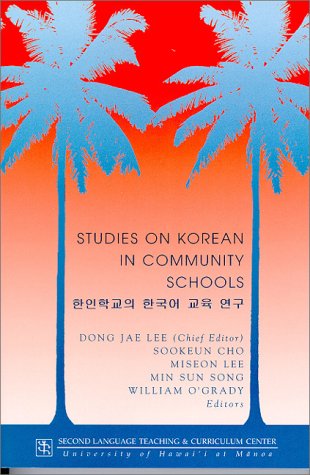 Stock image for Studies on Korean in Community Schools for sale by Sainsbury's Books Pty. Ltd.