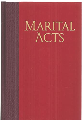 9780824827403: Marital Acts: Gender, Sexuality, and Identity Among the Chinese Thai Disapora