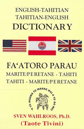 Imagen de archivo de English-Tahitian, Tahitian-English Dictionary a la venta por Mispah books