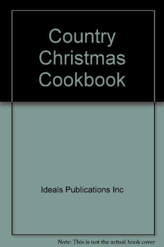 Beispielbild fr Country Christmas Cookbook zum Verkauf von Wonder Book