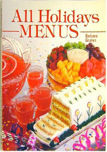 Stock image for All Holidays Menus for sale by Wonder Book