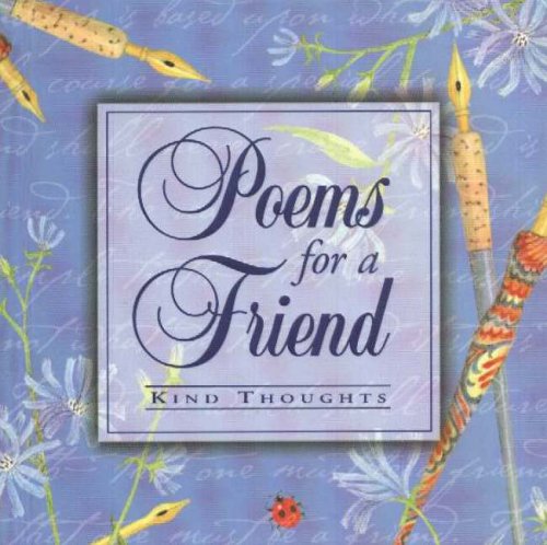 9780824941949: Poems for a Friend: Kind Thoughts