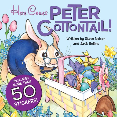 Stock image for Here Comes Peter Cottontail! (Sticker Book) for sale by More Than Words