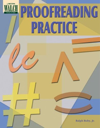 Proofreading Practice (9780825116049) by Ruby, Ralph