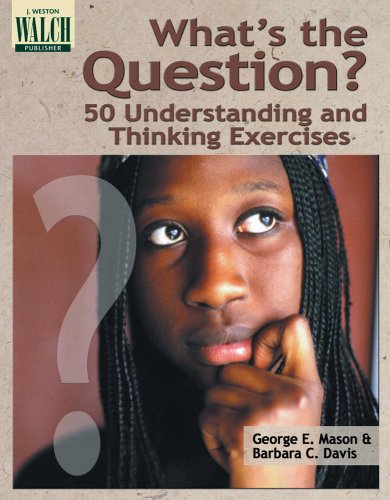 9780825118838: What's the Question?: 50 Understanding and Thinking Exercises
